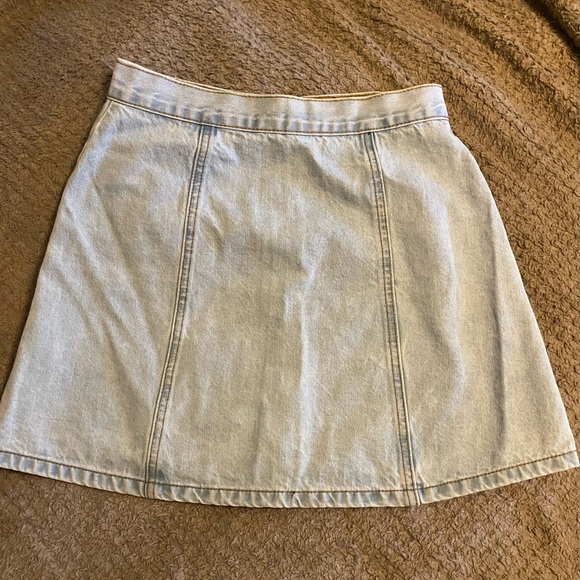 BDG denim mini skirts light blue and dark blue - Picture 4 of 7